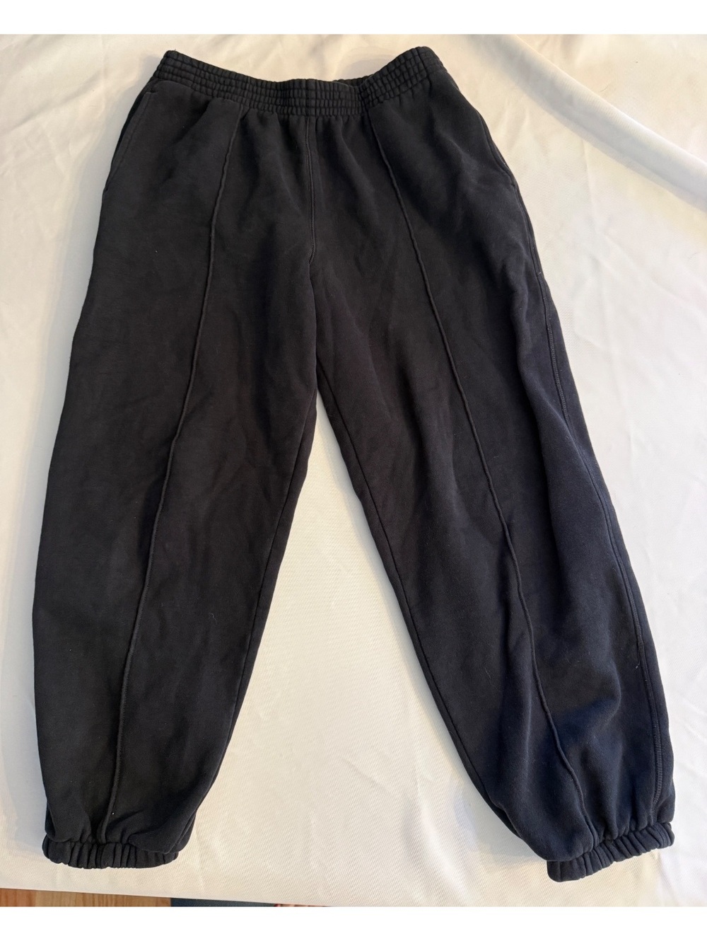 Tna Cozy Fleece Mega Sweatpants in Black,Size M